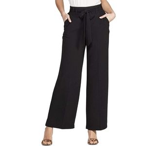 🆕️Black Belted Wide Leg Trouser Pants